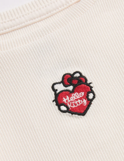 Pamuk Karışımlı Hello Kitty T-shirt (2–8 Yaş)