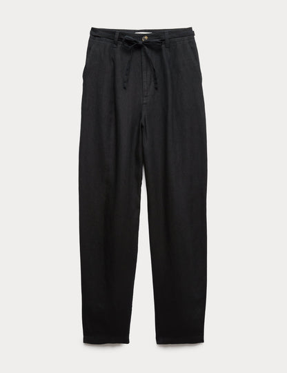 Saf Keten Pantolon