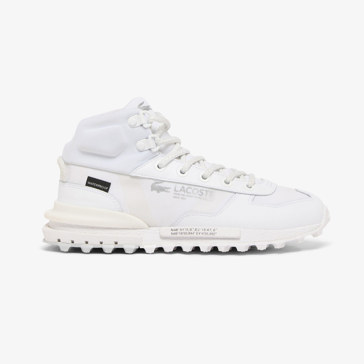 Lacoste Elite Active Winter Mid Kadın Beyaz Bot
