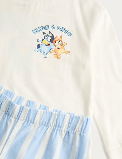 Bluey Pamuklu Pijama Takımı (1-8 Yaş)
