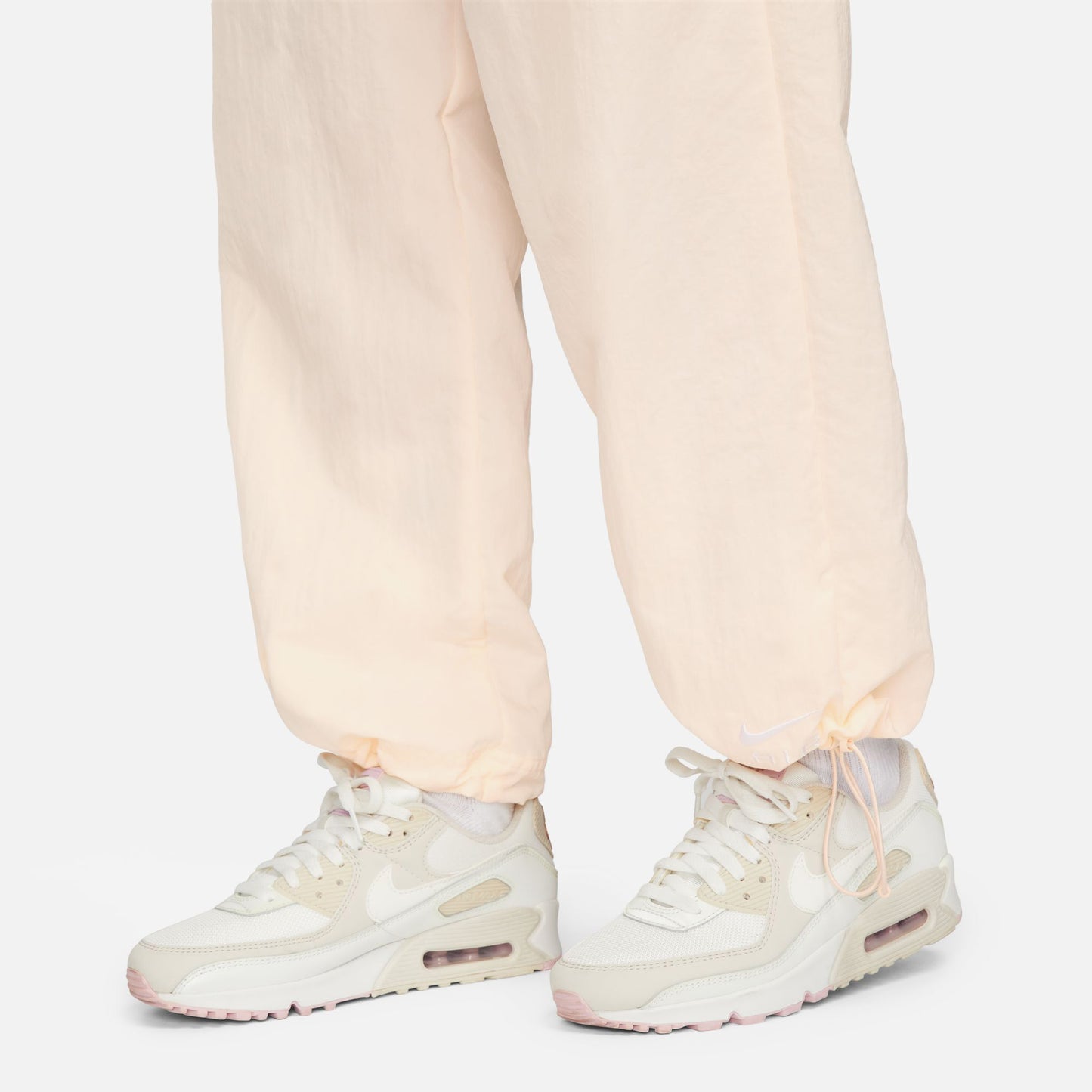 Nike Sportswear Air High Rise Woven Kadın Turuncu Eşofman Altı