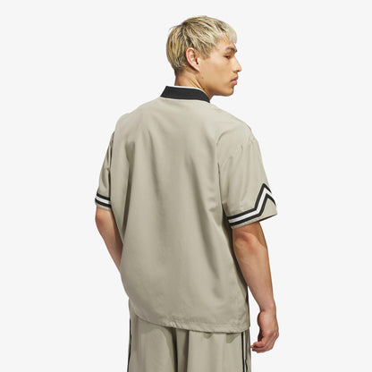 Adidas Shooting Top Unisex Kahverengi T-shirt