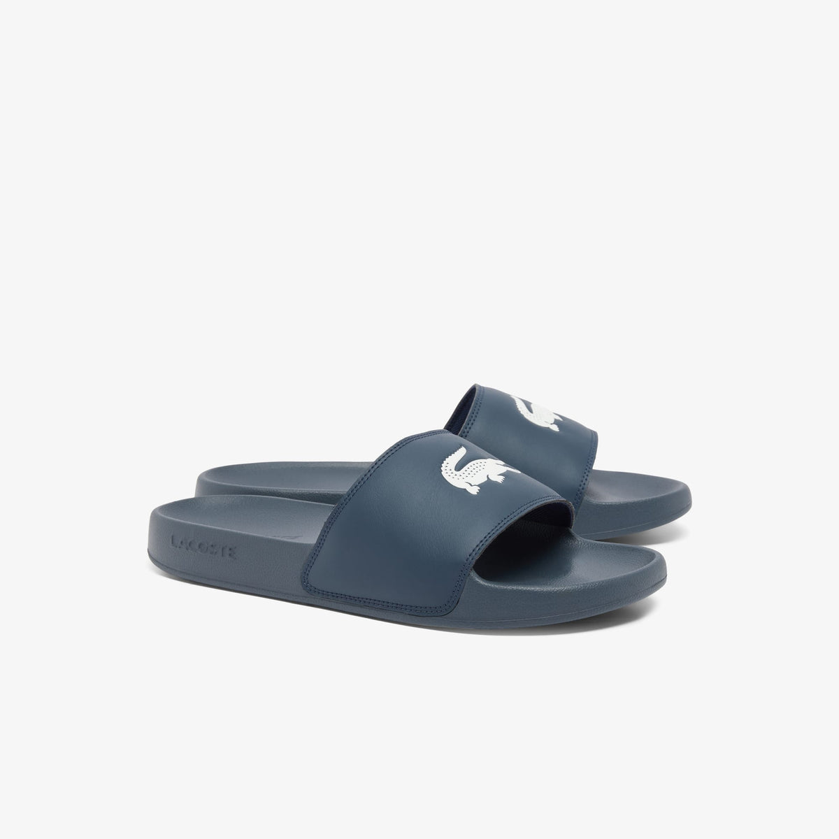 Lacoste Serve Slide Erkek Lacivert Terlik