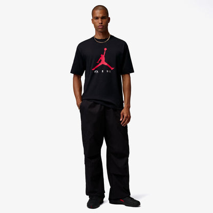 Jordan Brooklyn Gfx Ss Crew Erkek Siyah T-shirt
