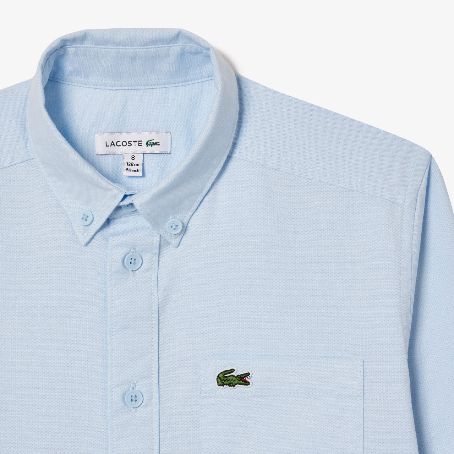 Lacoste Çocuk Uzun Kollu Açık Mavi Gömlek
