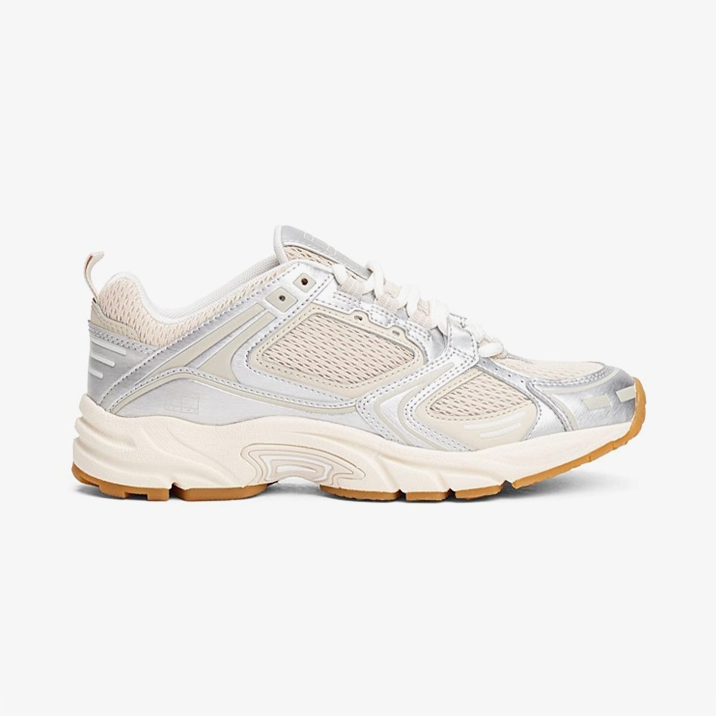 Tommy Hilfiger Archieve 97 Metallic Kadın Bej Spor Ayakkabı