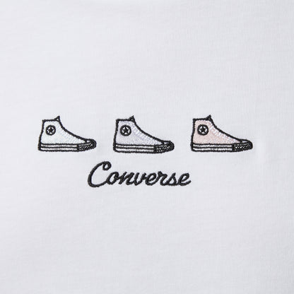 Converse Kadın Beyaz T-shirt