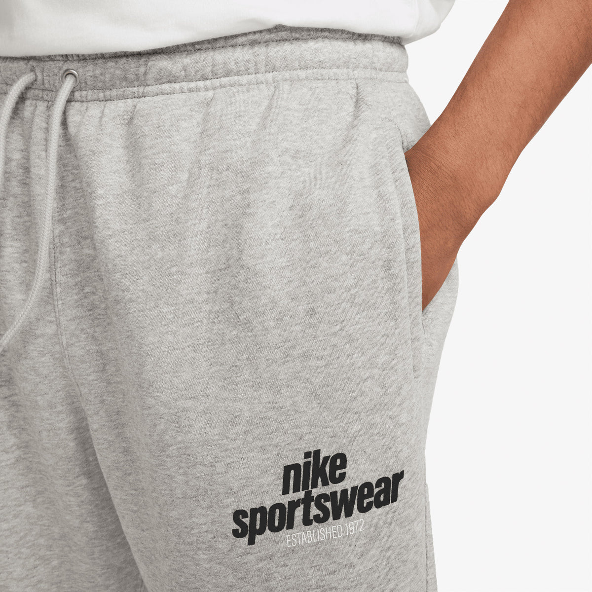 Nike Club Erkek Gri Eşofman Altı