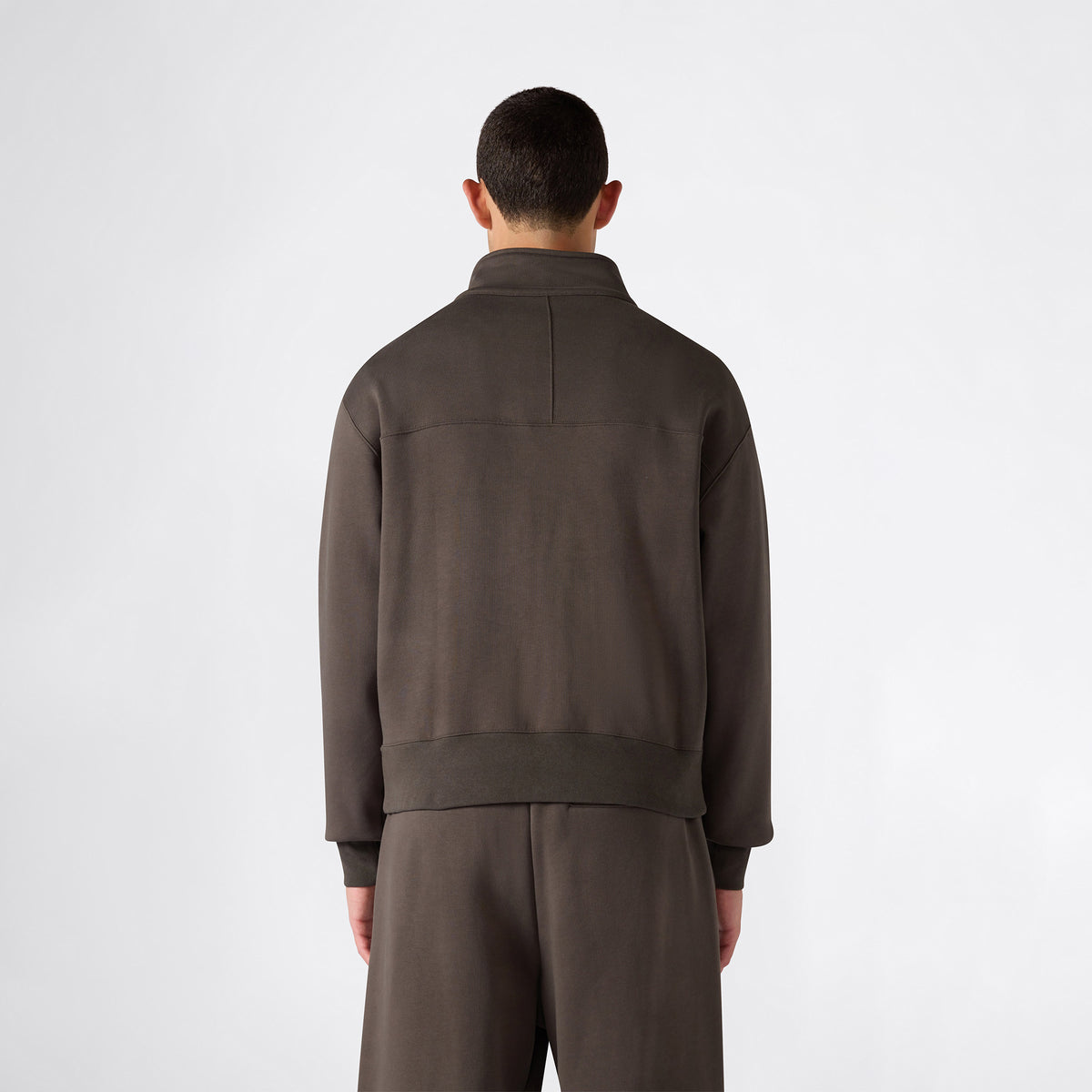 Champion Half Zip Erkek Yeşil Sweatshirt