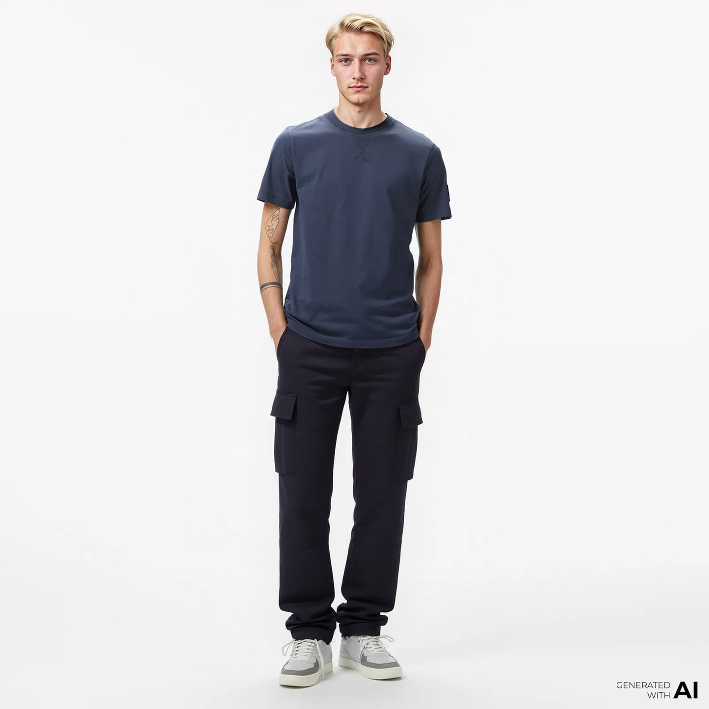 Vans Service Cargo Loose Tapered Erkek Siyah Pantolon