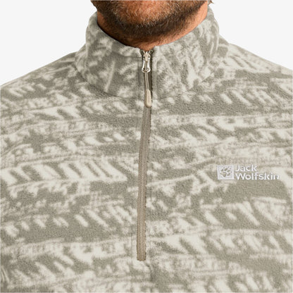 Jack Wolfskin Big Sky Half Zipped Erkek Bej Polar
