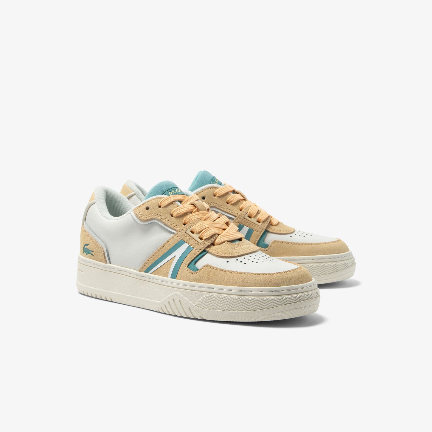 Lacoste L001 Kadın Krem Sneaker