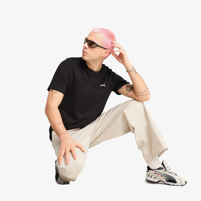Puma Wardrobe Essentials Erkek Siyah T-shirt