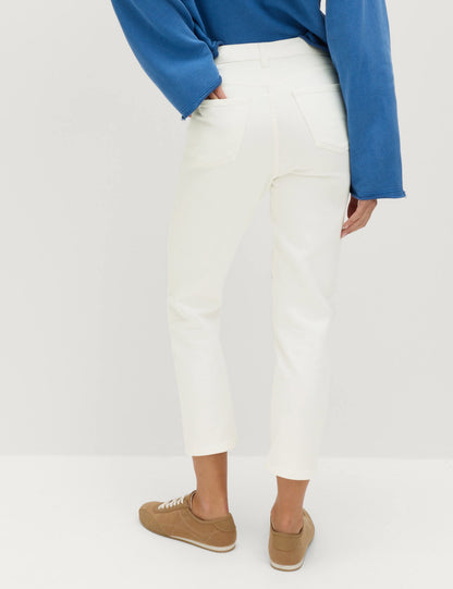 Pamuklu Cropped Pantolon