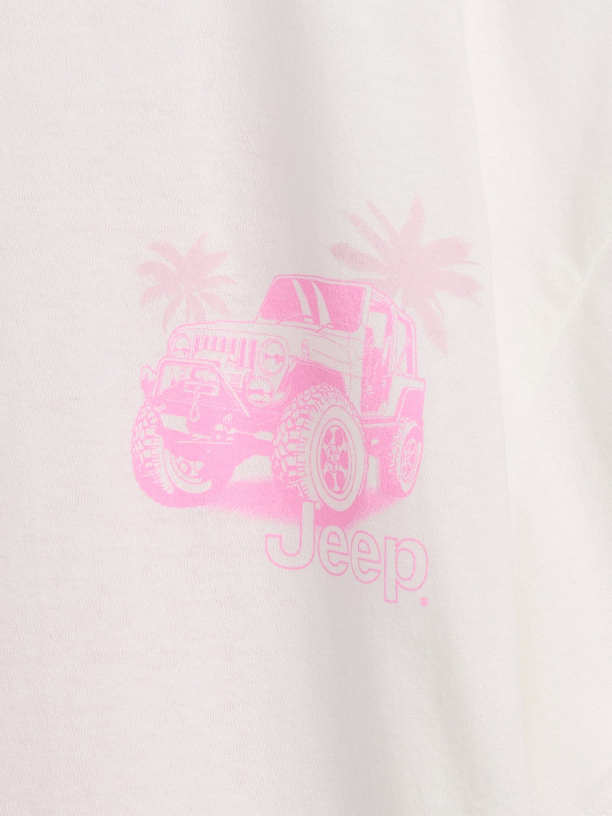 Beyaz Jeep Oversized T-shirt