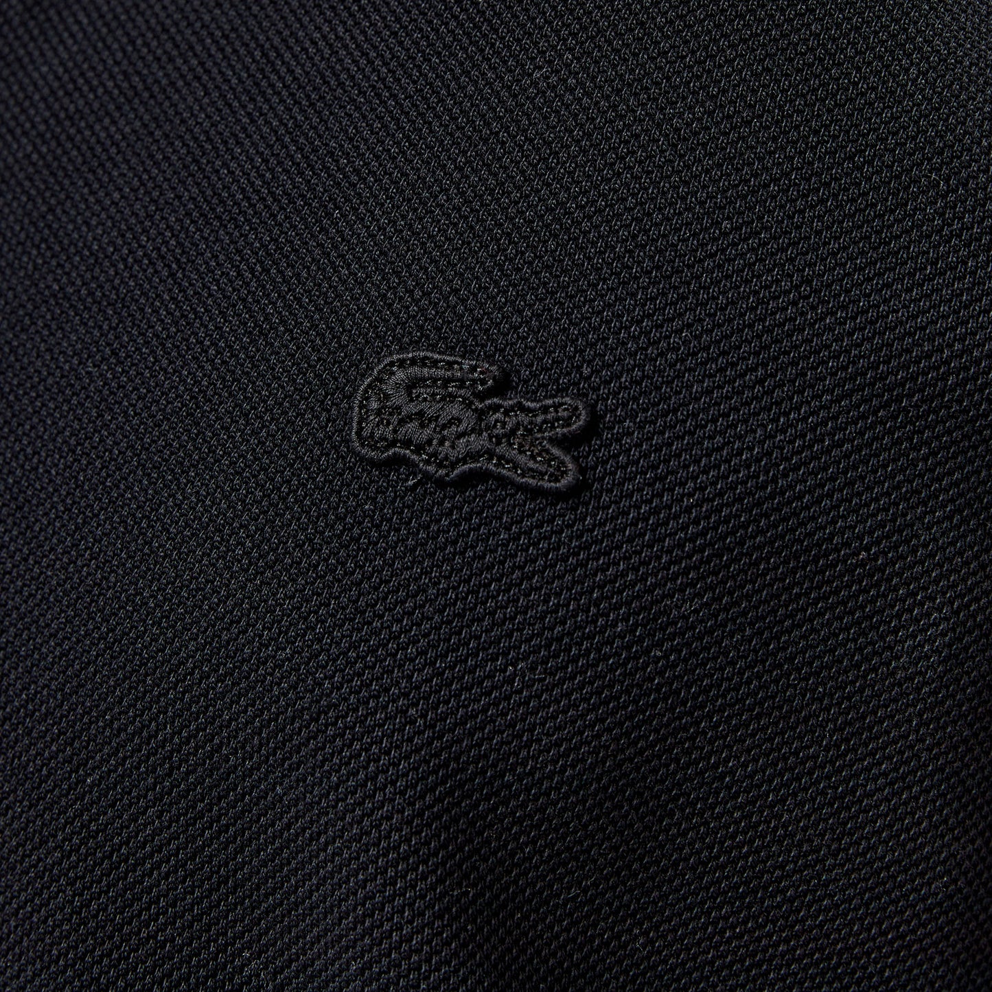 Lacoste Erkek Relaxed Fit Uzun Kollu Siyah Polo