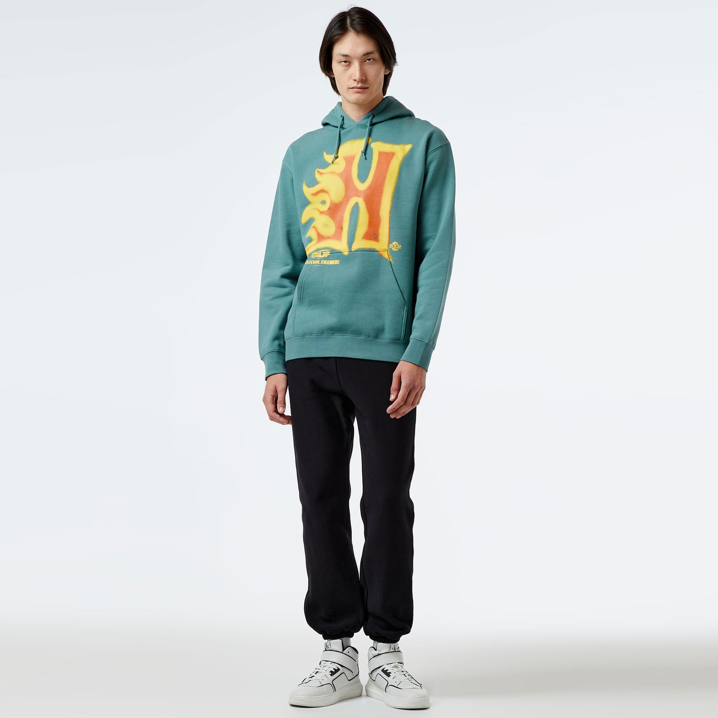 Huf Heat Wave P/o Erkek Yeşil Hoodie