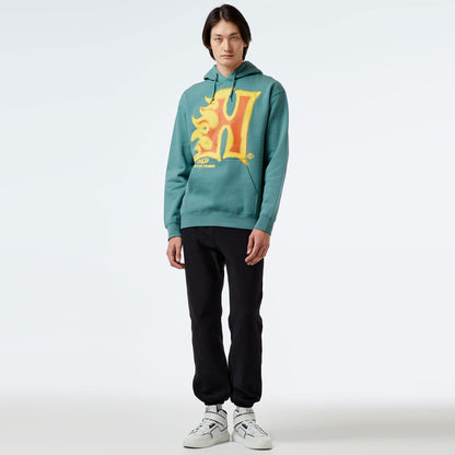 Huf Heat Wave P/o Erkek Yeşil Hoodie