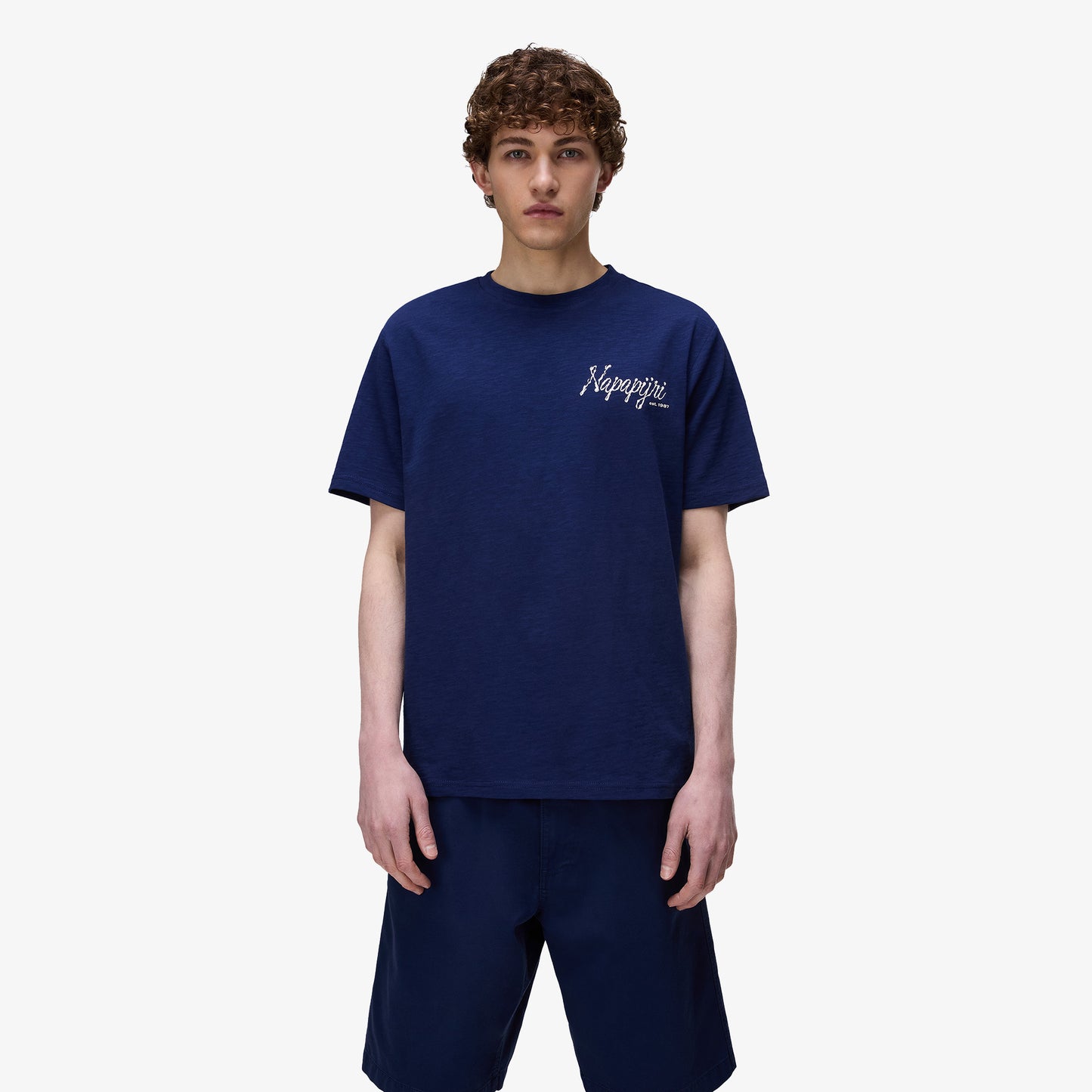 Napapijri S-elior Erkek Lacivert T-shirt