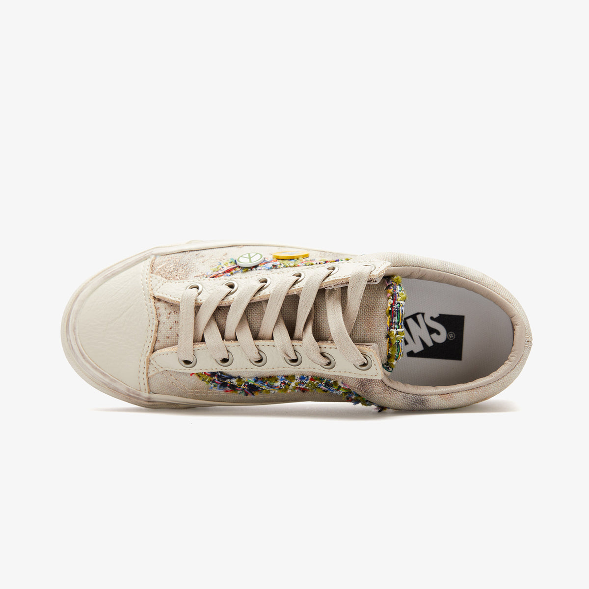 Vans Premium Old Skool 36 Kadın Krem Sneaker