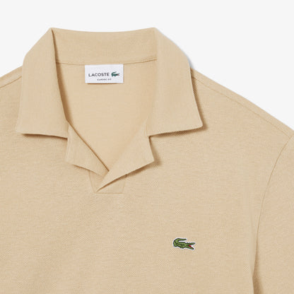 Lacoste Classic Fit Erkek Bej Polo
