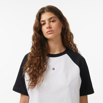 Converse Regular Fit Kadın Beyaz T-shirt