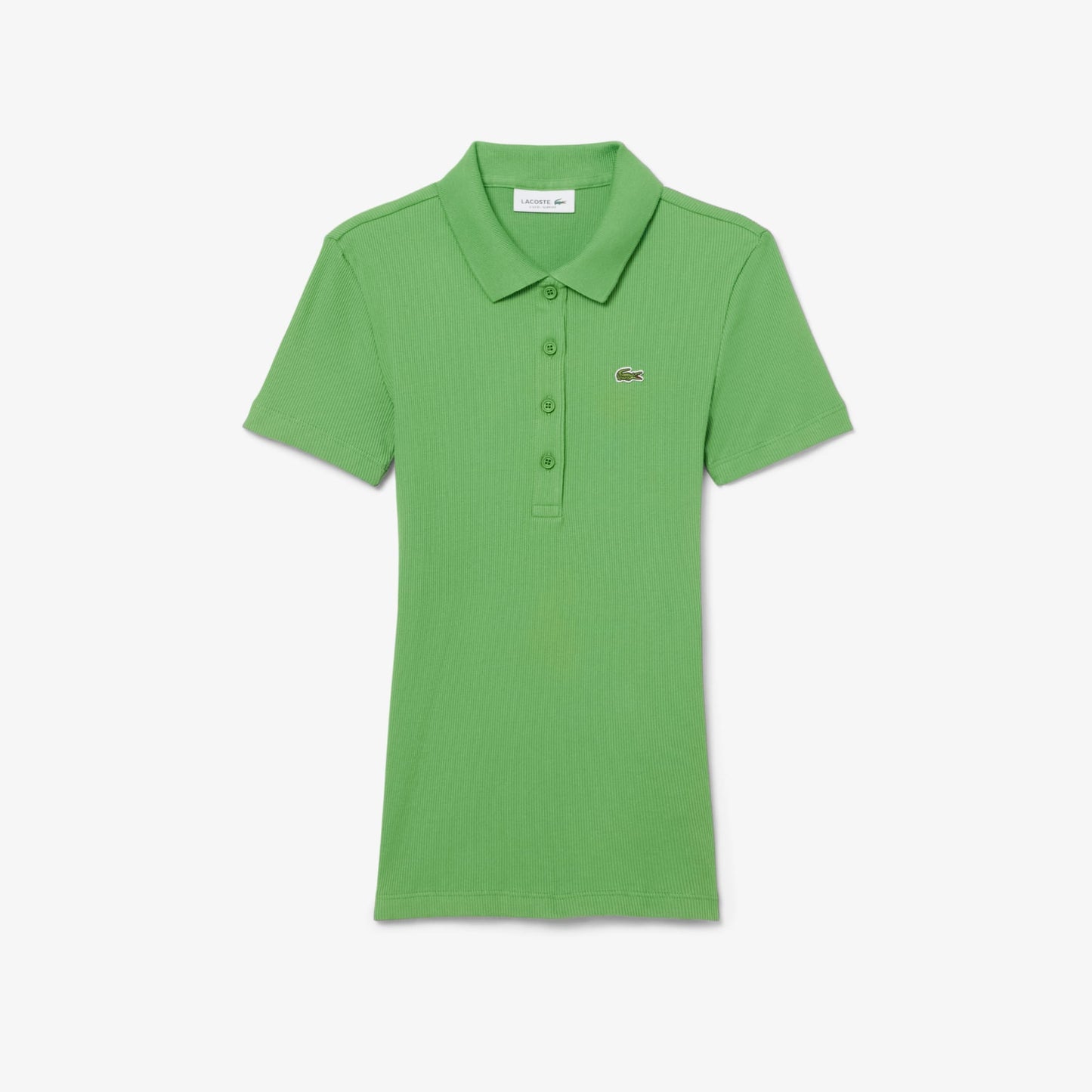Lacoste Kadın Slim Fit Yeşil Polo