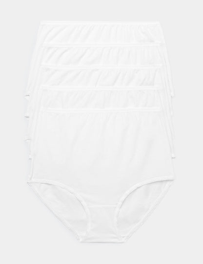 5'li Cotton Lycra® Full Brief Külot Seti