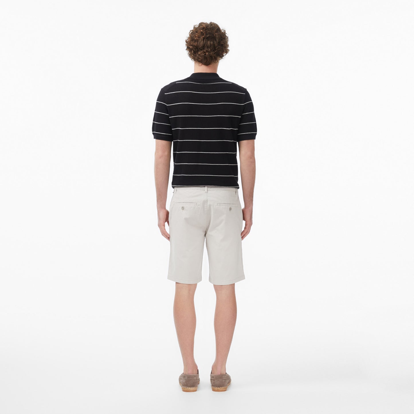 Nautica Erkek Gri Regular Fit Chino Şort
