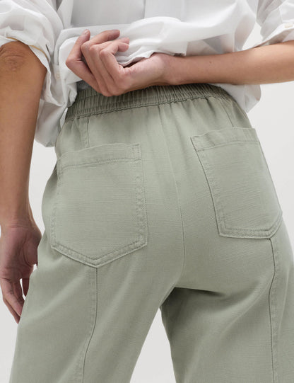 Bağcıklı Daralan Paça Pantolon