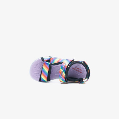 Skechers Hypno Splash - Rainbow Lights Çocuk Işıklı Renkli Sandalet