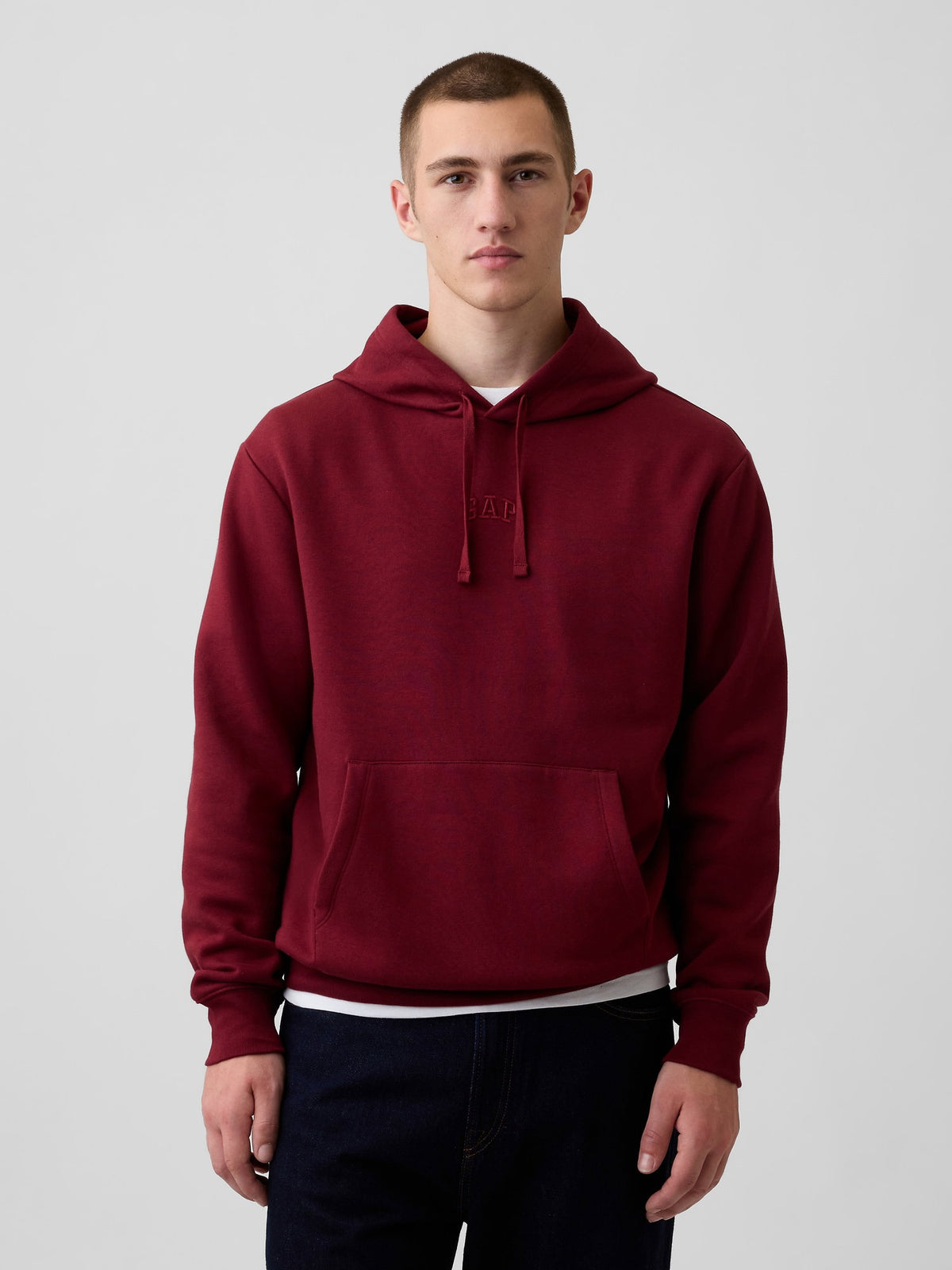 Bordo Relaxed Gap Mini-logo Sweatshirt
