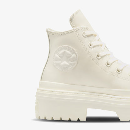 Converse Chuck Taylor All Star Lugged Heel Kadın Bej Deri Platform Sneaker