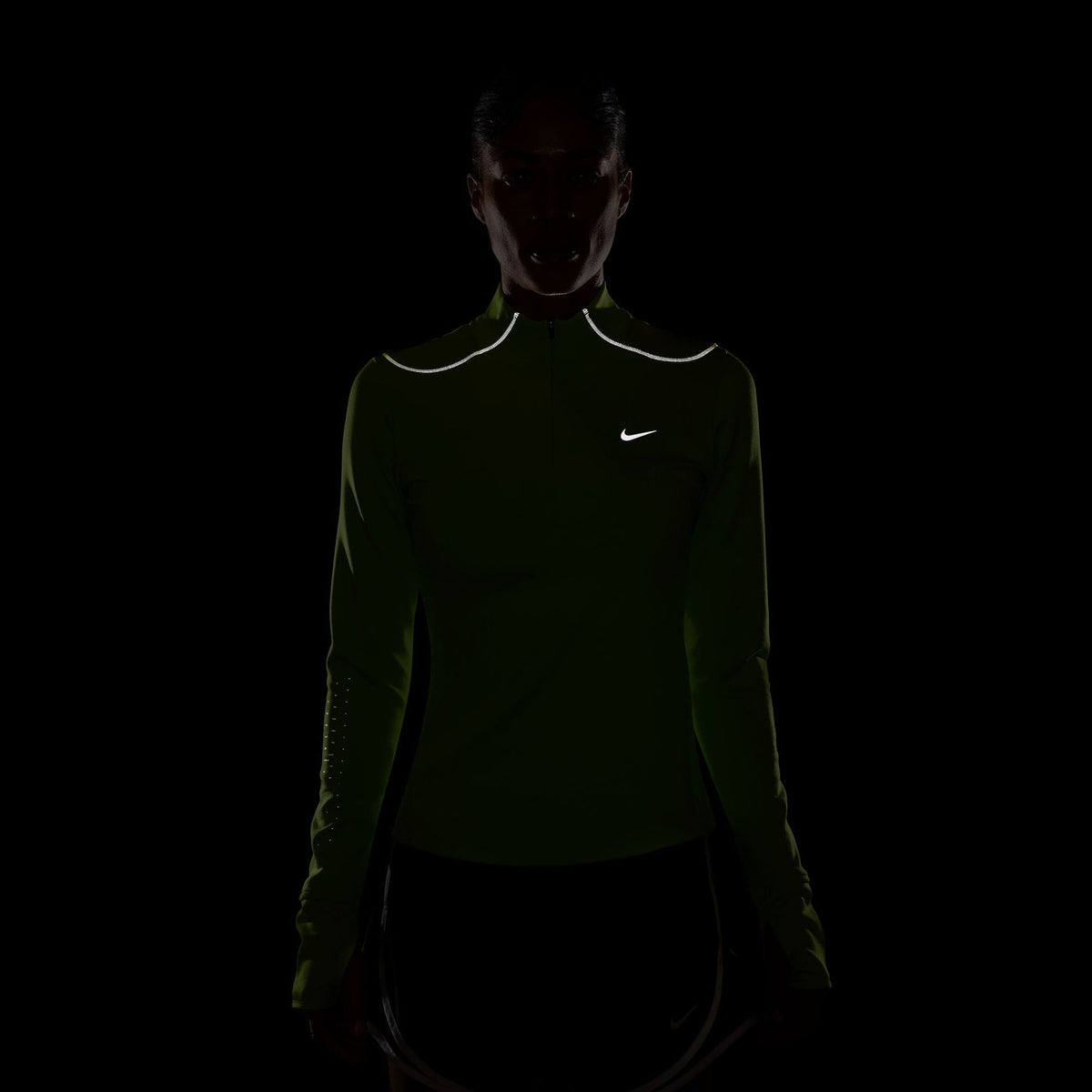 Nike Swft Tfadv Ref Hz Top Kadın Yeşil T-shirt