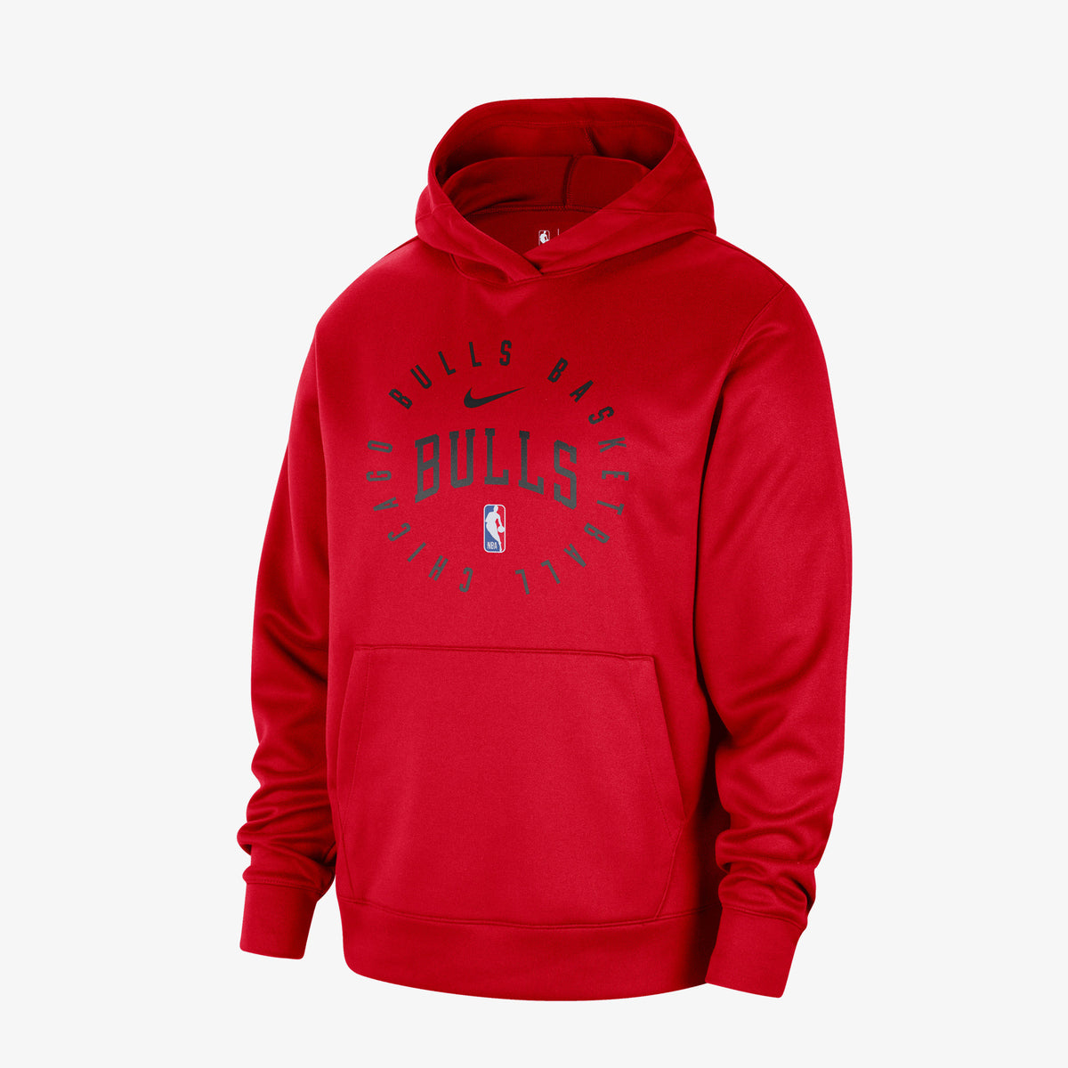 Nike Chicago Bulls Spotlight Erkek Kırmızı Hoodie