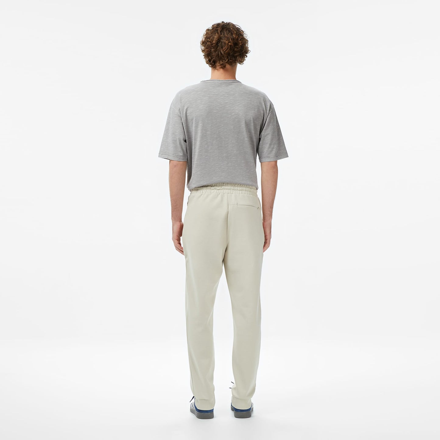 United4 Regular Fit Erkek Krem Eşofman Altı