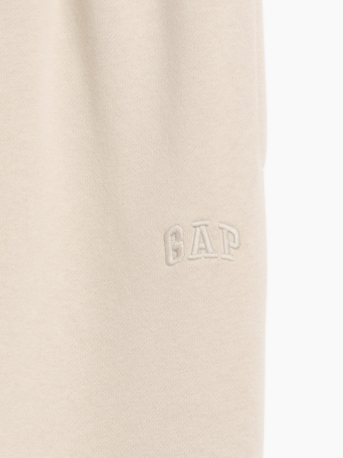Ekru Vintagesoft Relaxed Logo Jogger Eşofman Altı