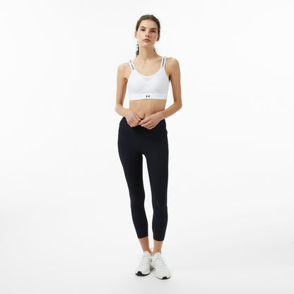 Under Armour Infinity High 2.0 Kadın Beyaz Antrenman Bra