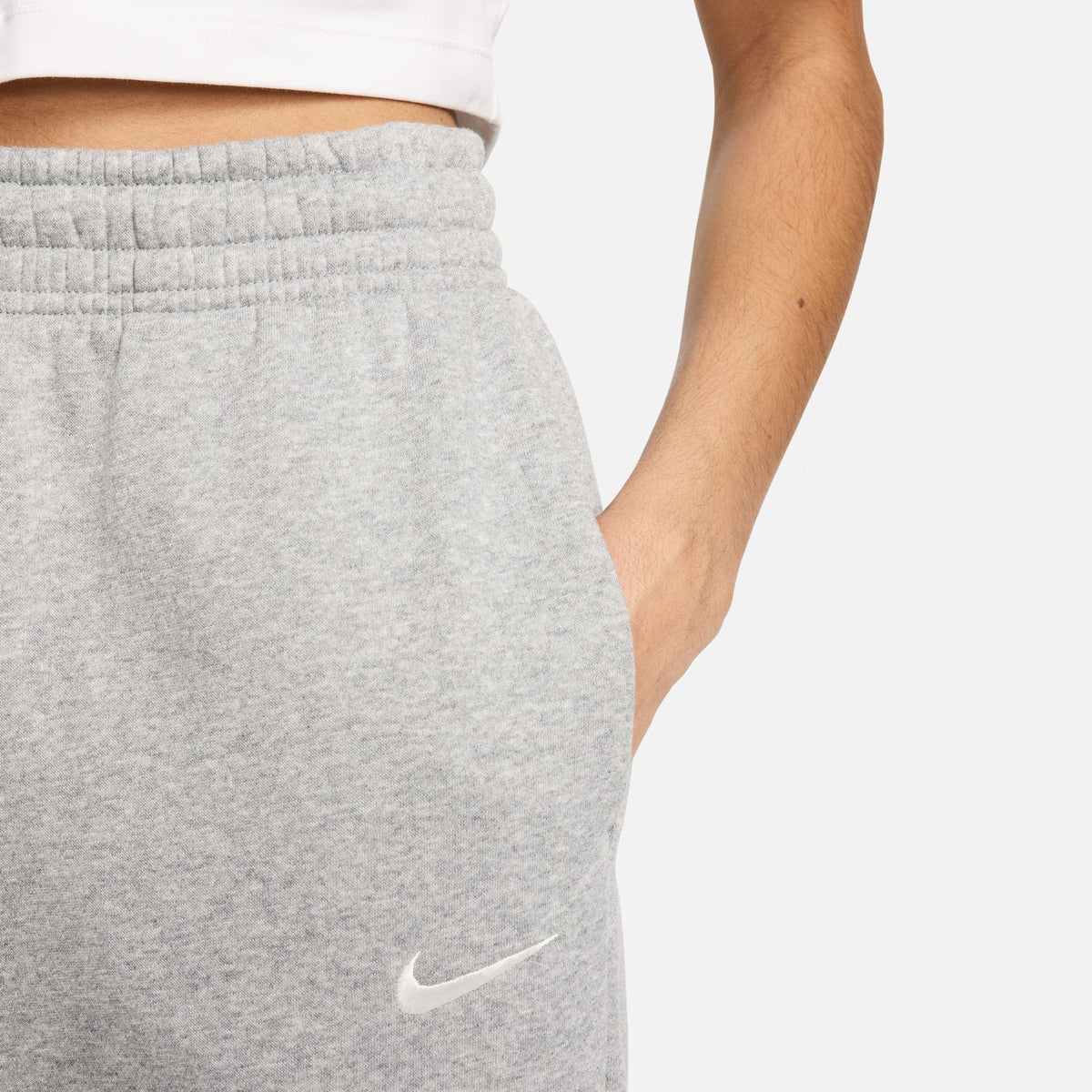 Nike Sportswear Phoenix Fleece Kadın Gri Eşofman Altı