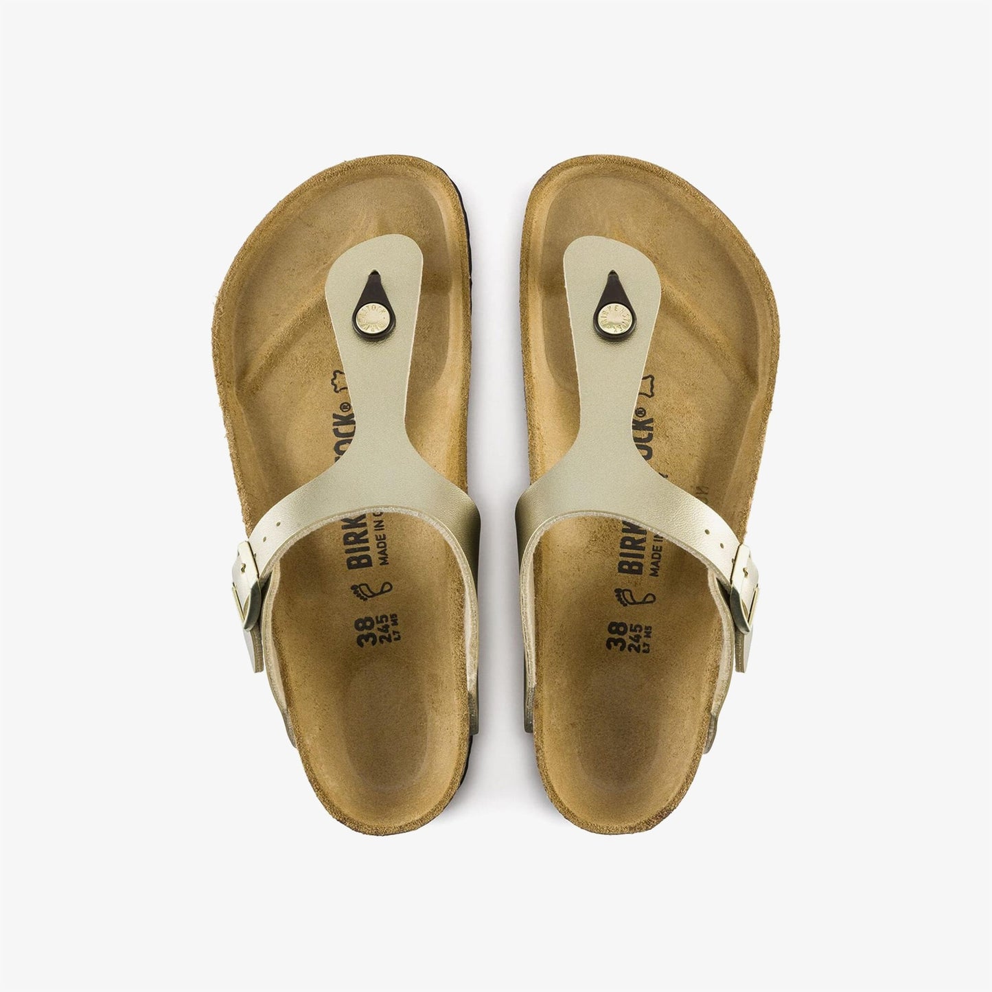 Birkenstock Gizeh Bf Kadın Krem Terlik