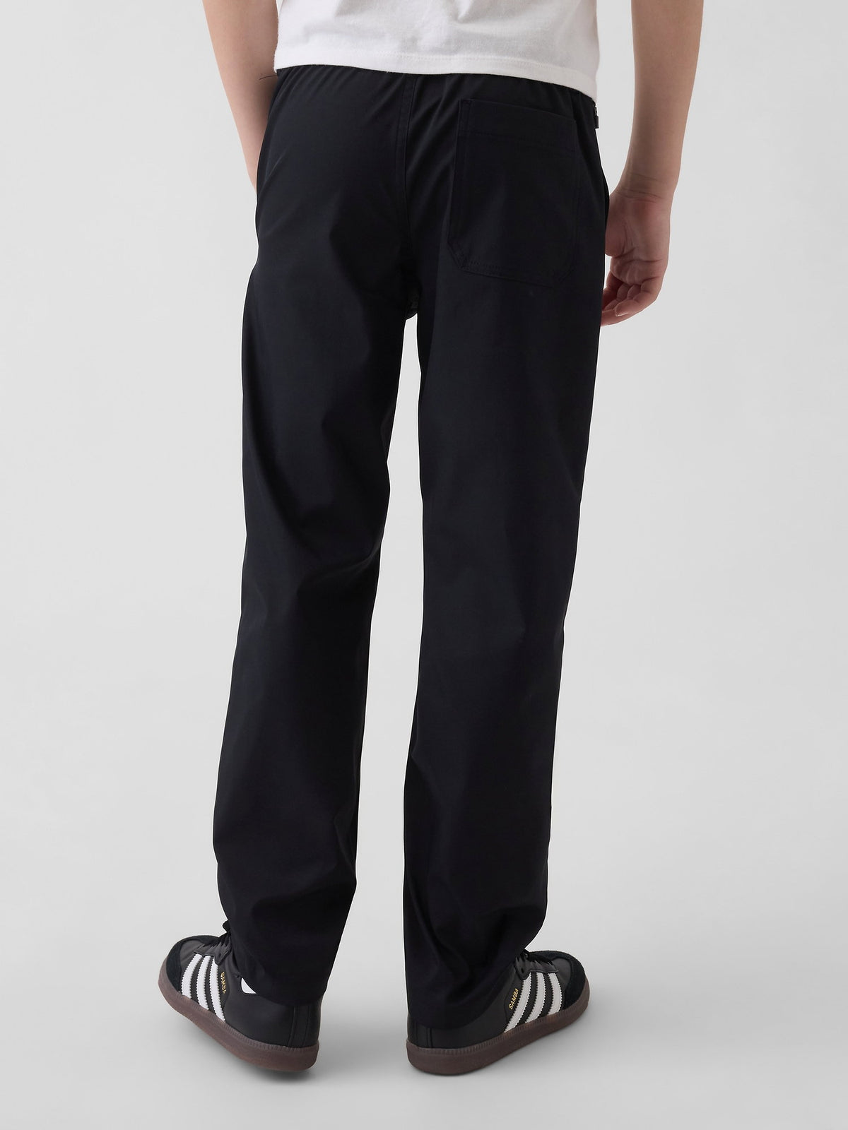 Siyah Relaxed Performans Pantolon