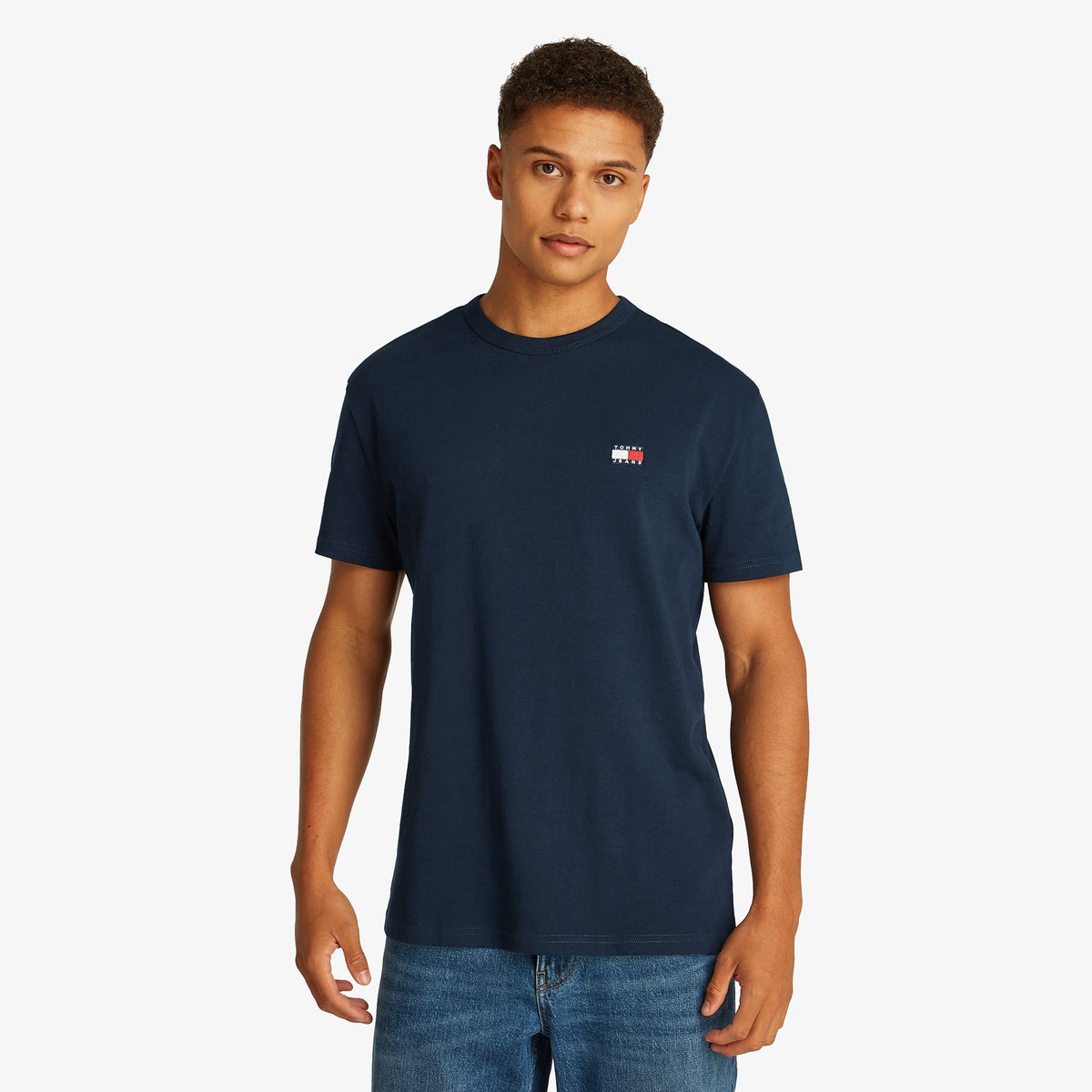 Tommy Hilfiger Badge Erkek Lacivert T-shirt