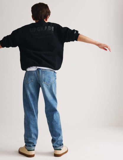 Pamuklu Relaxed Fit Jean (6-16 yaş)