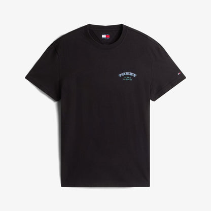Tommy Hilfiger Regular Dollar Stack Erkek Siyah T-shirt