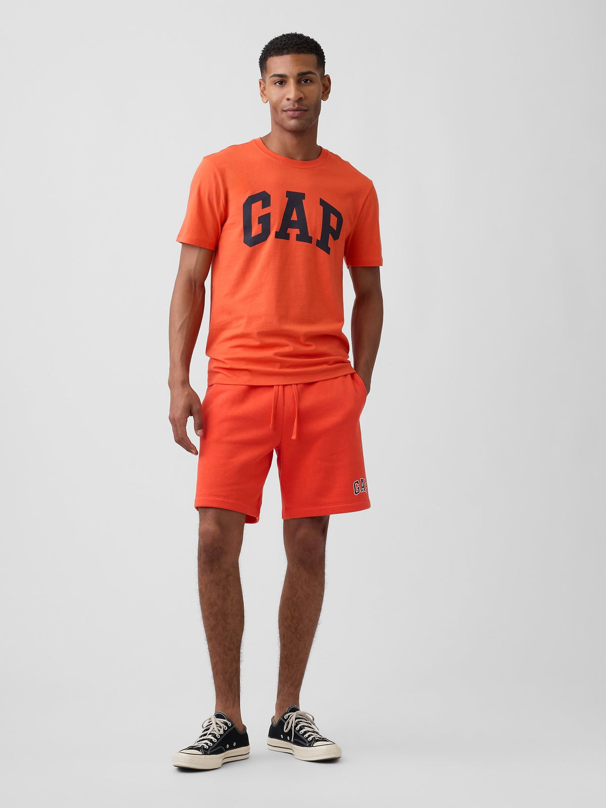 Turuncu Everyday Soft Gap Logo T-shirt
