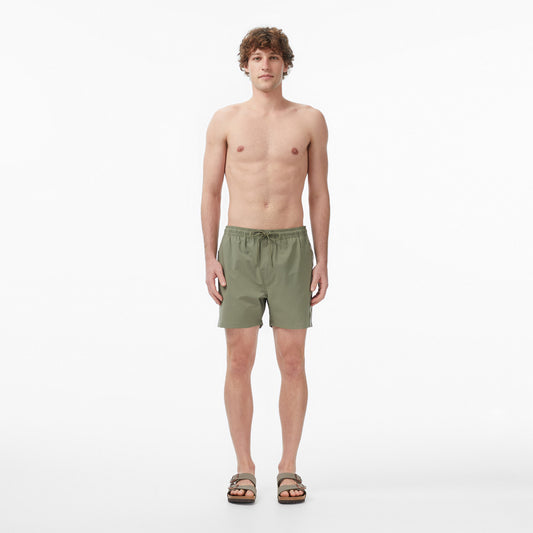 Calvin Klein Medium Drawstring Core Erkek Haki Deniz Şortu