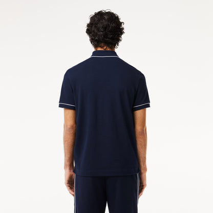 Lacoste Paris Erkek Regular Fit Organik Pamuk Lacivert Polo