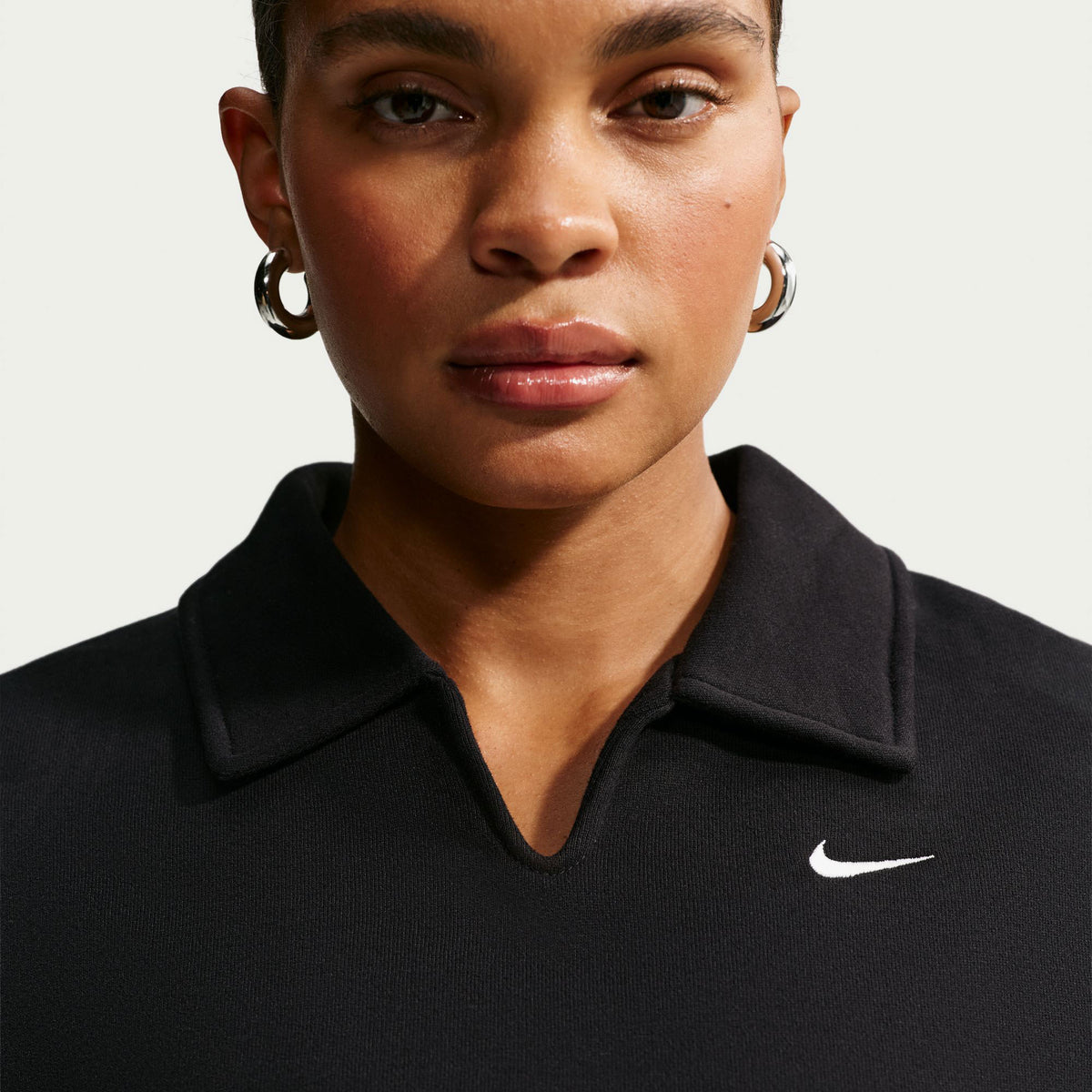 Nike Studio Fleece Kadın Siyah Sweatshirt