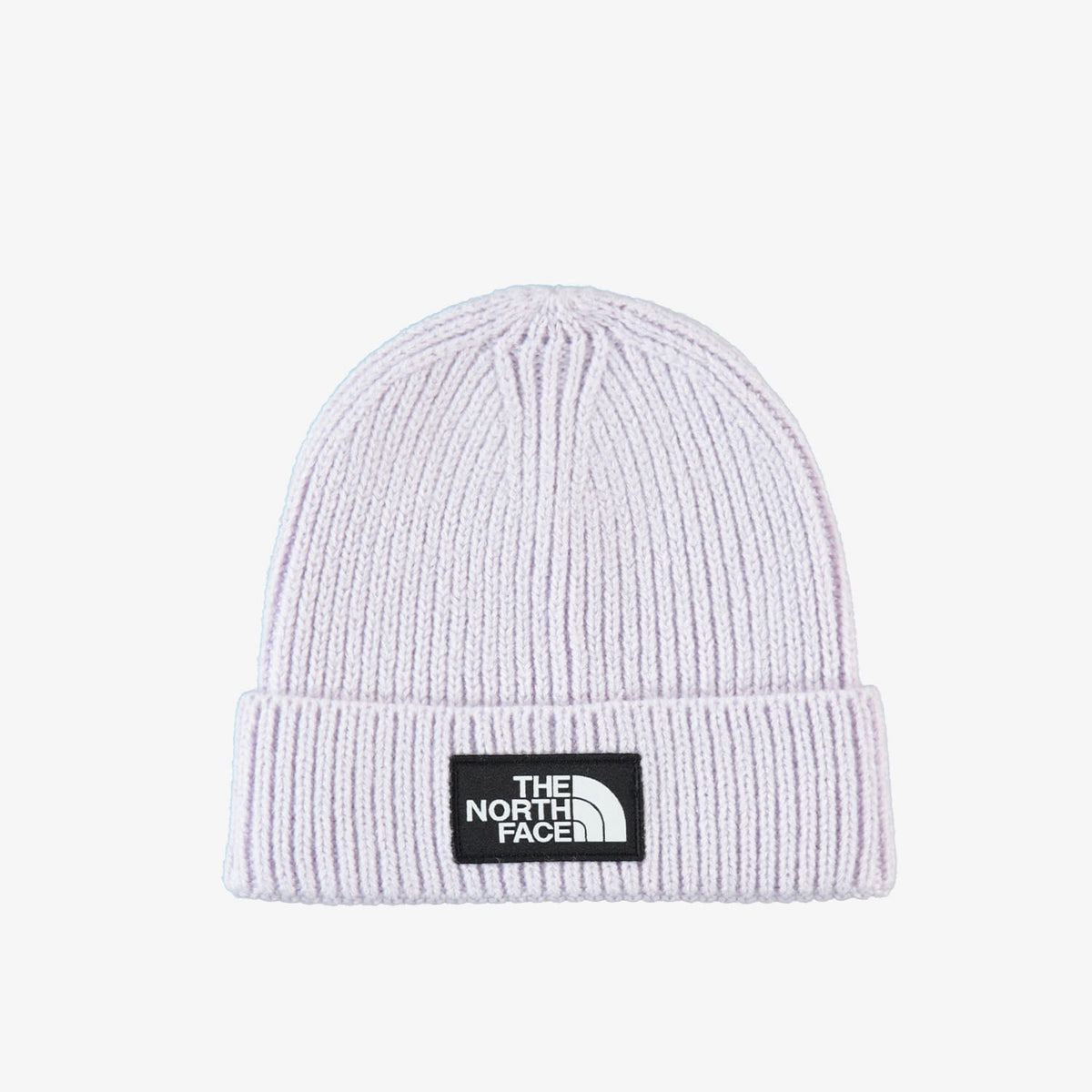 The North Face Logo Box Cuffed Unisex Beyaz Bere