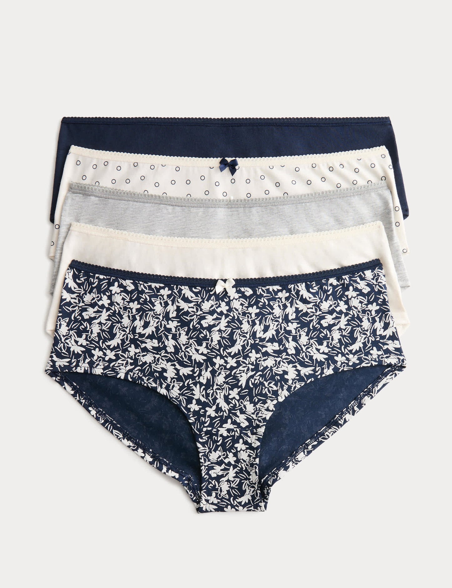 5'li Cotton Lycra Short Külot Seti